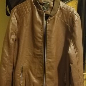 Mens leather jacket